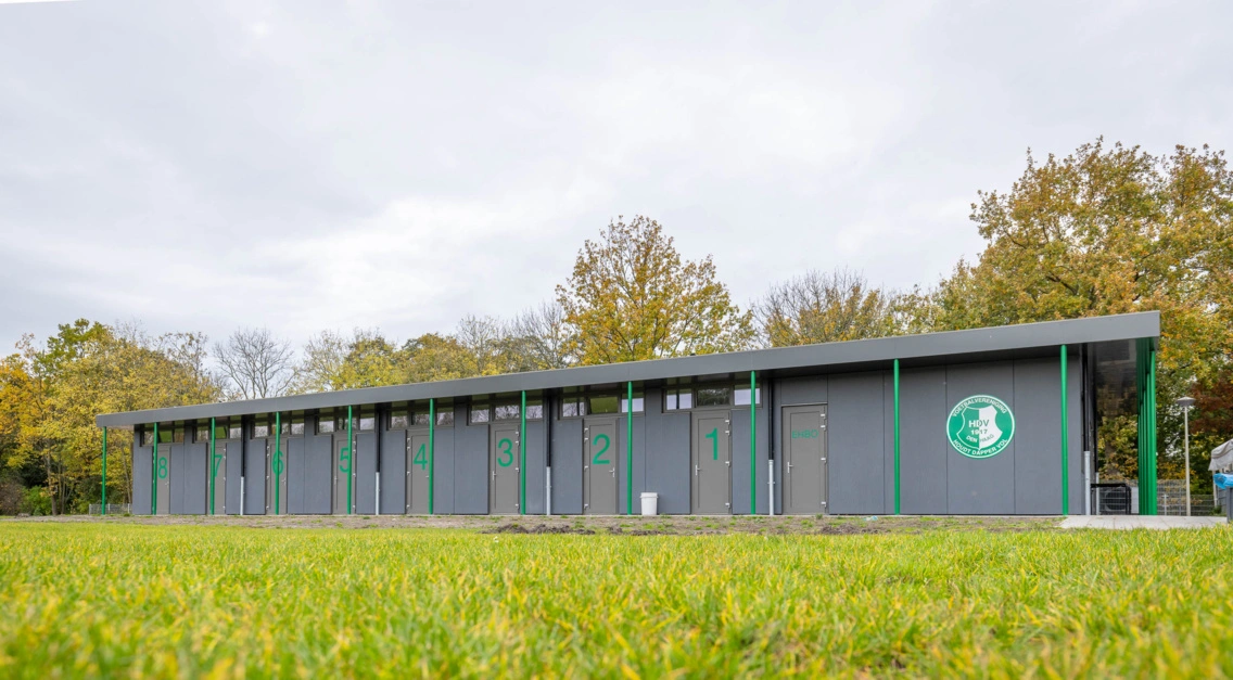 Kunststof kozijnen voor sportcomplex Den Haag