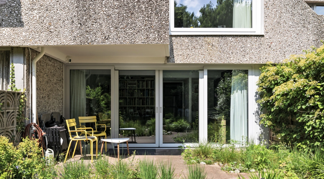 Kunststof kozijnen in woning Ede