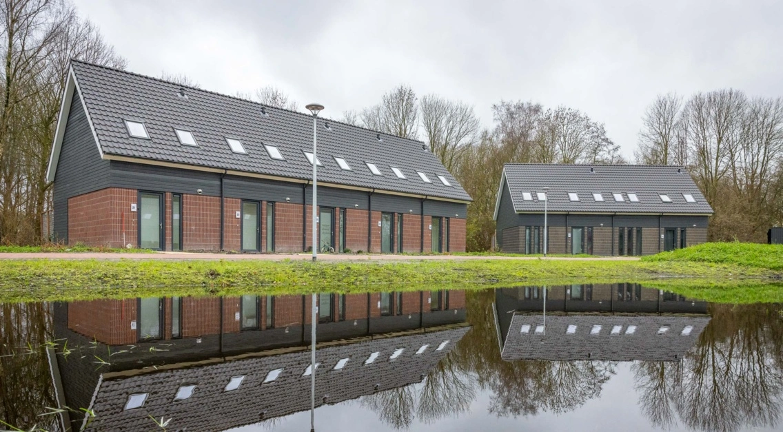 Kunststof kozijnen voor modulaire woningen Oude Pekela