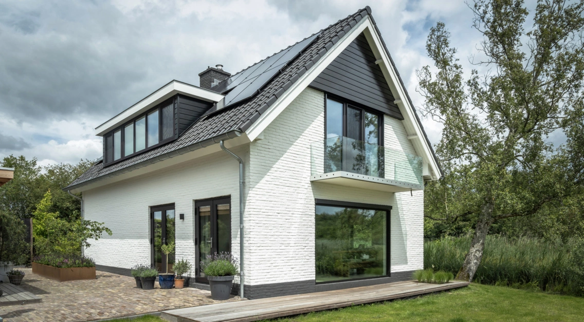 Kunststof kozijnen in woning Loosdrecht